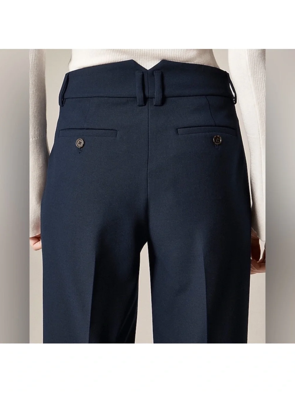 NWOT J. Crew | Carolina pant in four-season stretch | Navy | Size 6 (hemmed)
